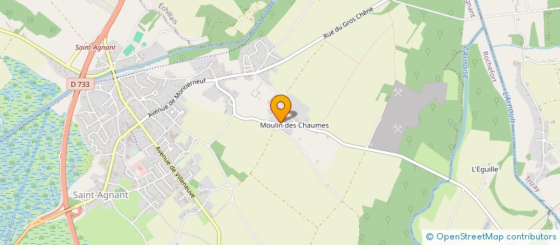 localisation de l'entreprise EARL MEMAIN  SAINT-AGNANT