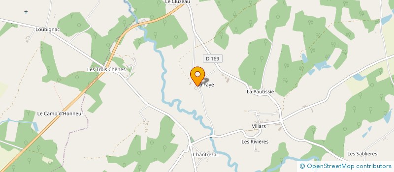 localisation de l'entreprise EARL MENARD à TERRES-DE-HAUTE-CHARENTE