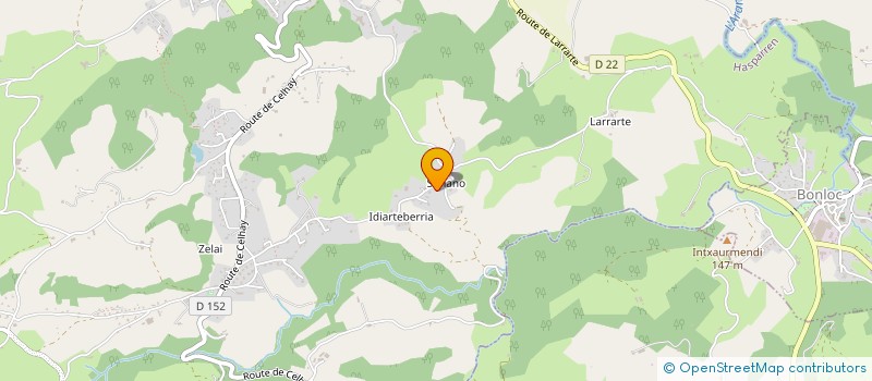 localisation de l'entreprise EARL MENDIA à HASPARREN