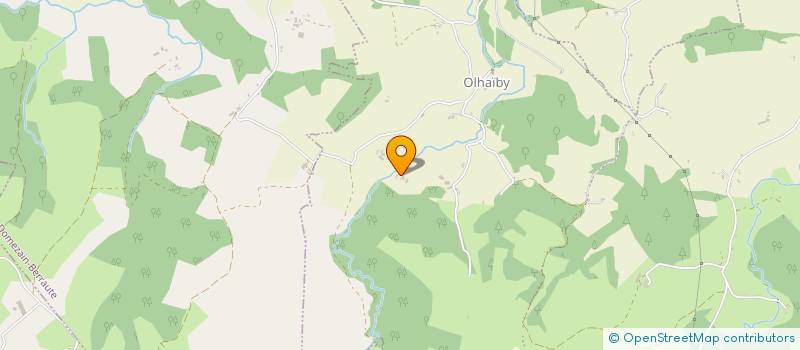 localisation de l'entreprise EARL  MENDIONDOA  AROUE-ITHOROTS-OLHAIBY