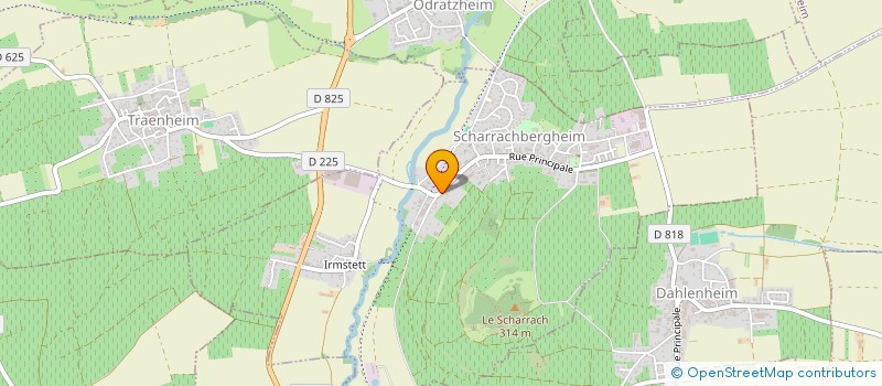 localisation de l'entreprise EARL MENGUS  KNRSHEIM