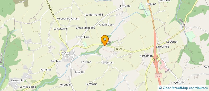localisation de l'entreprise EARL MENGUY JOSEPH à YVIAS