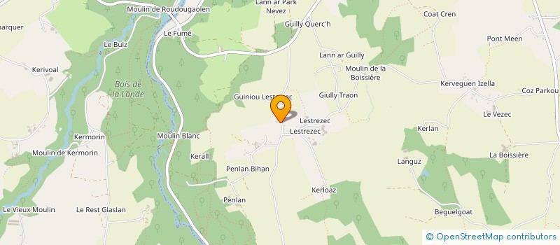 localisation de l'entreprise EARL MER à SAINTE-SEVE