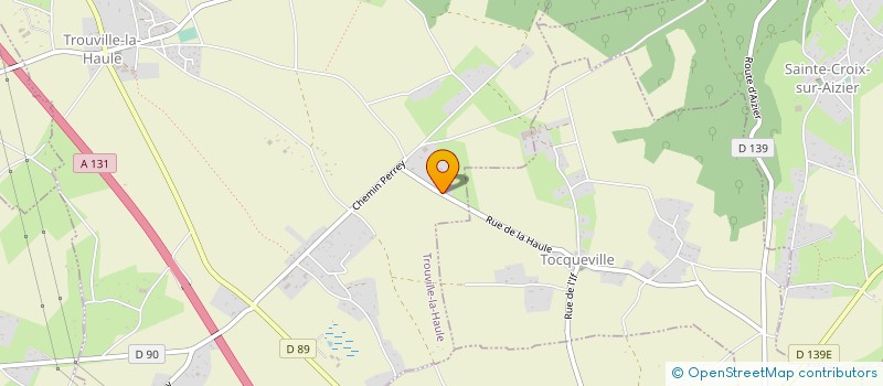 localisation de l'entreprise EARL MERCIER  TROUVILLE-LA-HAULE