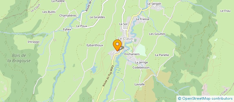 localisation de l'entreprise EARL MERCIER D'ESPINASSE à COLLANDRES