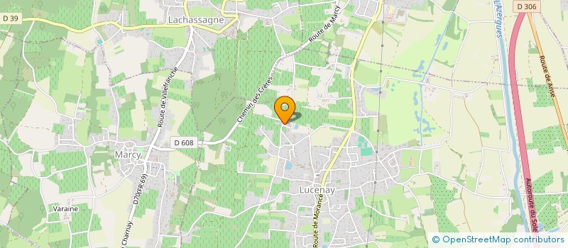 localisation de l'entreprise EARL MERCIER PERE ET FILS  LUCENAY