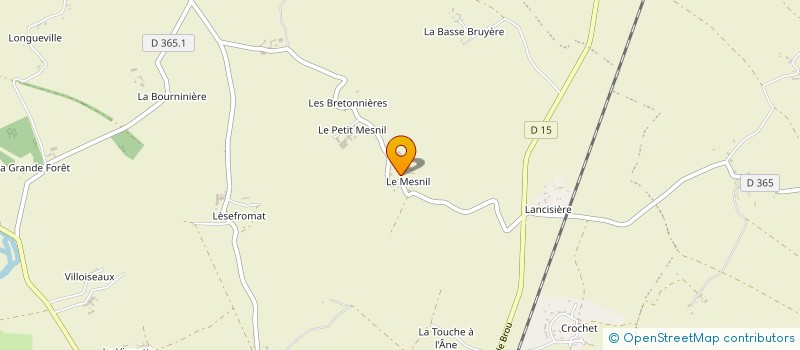 localisation de l'entreprise EARL MERILLON à VALD'YERRE