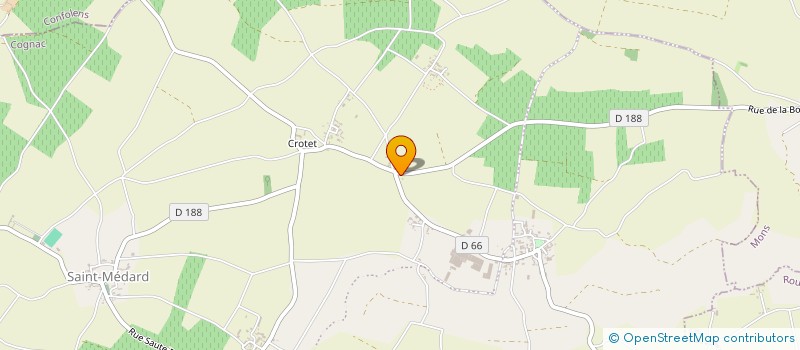 localisation de l'entreprise EARL MESNARD à ROUILLAC