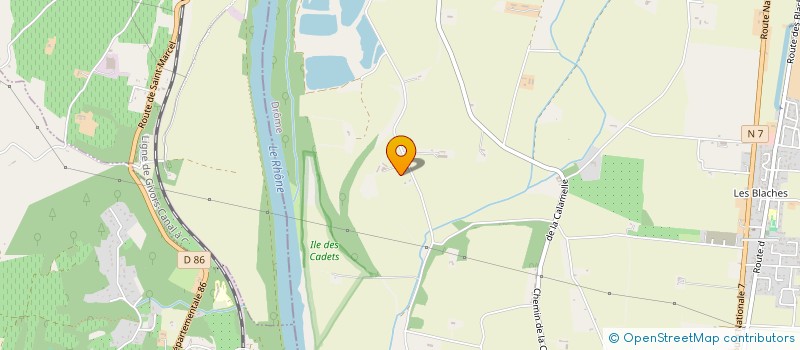 localisation de l'entreprise EARL MESSA  PIERRELATTE