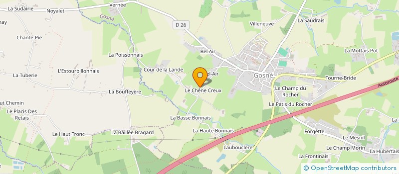 localisation de l'entreprise EARL MESSE à GOSNE