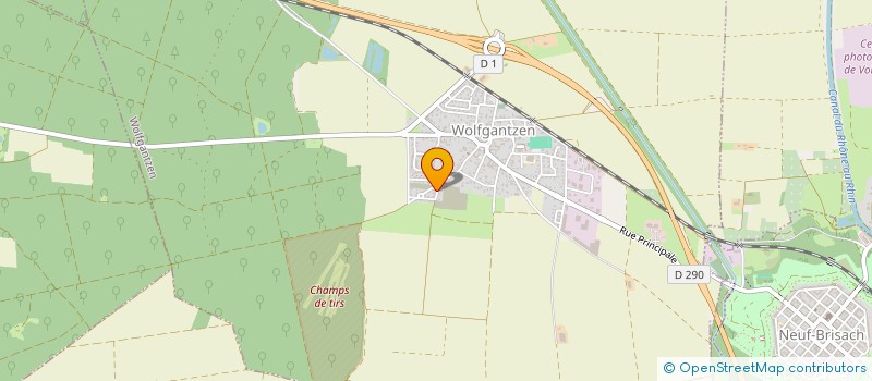 localisation de l'entreprise EARL MESSINGER ET FILLES  HEITEREN