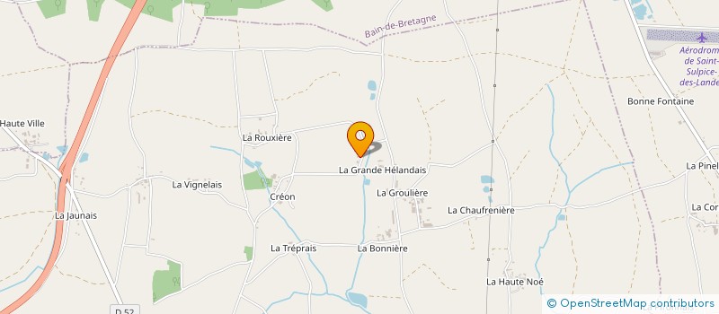 localisation de l'entreprise EARL METTIER  LA DOMINELAIS