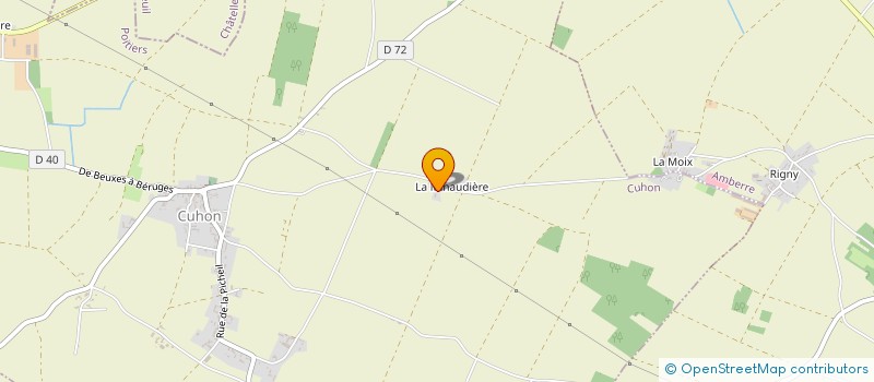 localisation de l'entreprise EARL MEUNIER CHRISTIAN  CUHON