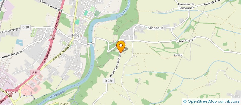 localisation de l'entreprise EARL MEYNARD  MONTAUT