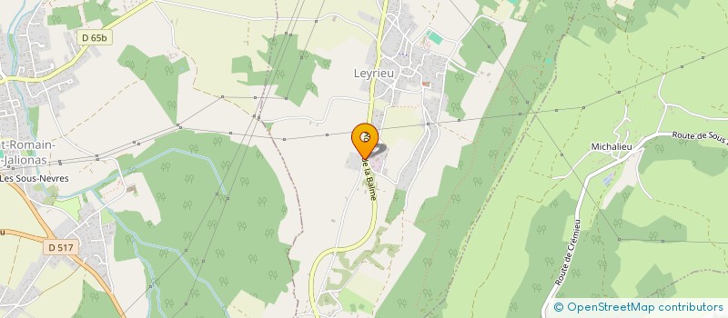 localisation de l'entreprise EARL MG RATIGNER  LEYRIEU