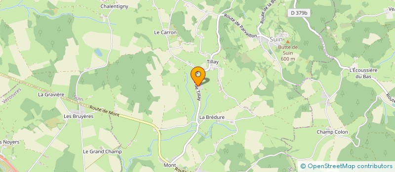 localisation de l'entreprise EARL MICHEL BERNARD ET MARTINE  SUIN