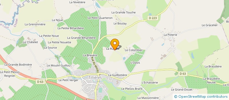 localisation de l'entreprise EARL MICHEL LITOU  SEVREMOINE