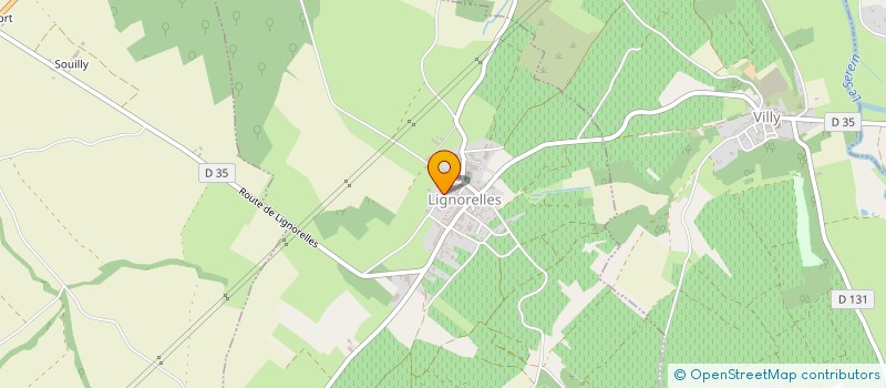 localisation de l'entreprise EARL MICHEL MASSE  LIGNORELLES