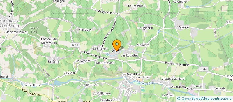 localisation de l'entreprise EARL MICHEL PICARD ET FILS à DENICE