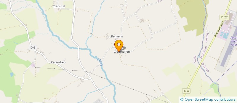 localisation de l'entreprise EARL MICHEL SINQUIN à SCAER