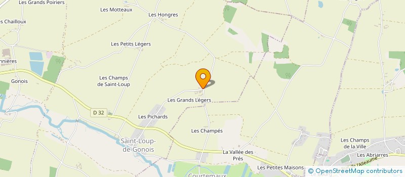 localisation de l'entreprise EARL MIGNARD à LA SELLE-SUR-LE-BIED