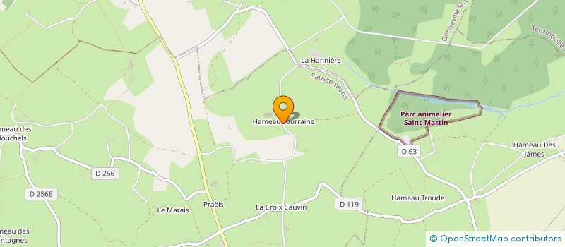 localisation de l'entreprise EARL MILLESIME 2000 à SAUSSEMESNIL