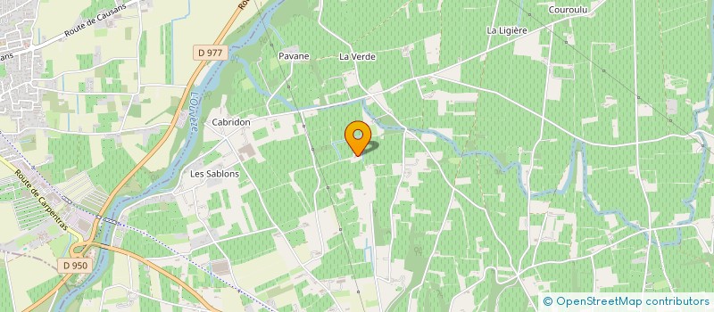 localisation de l'entreprise EARL MILLET BERNARDI  SARRIANS