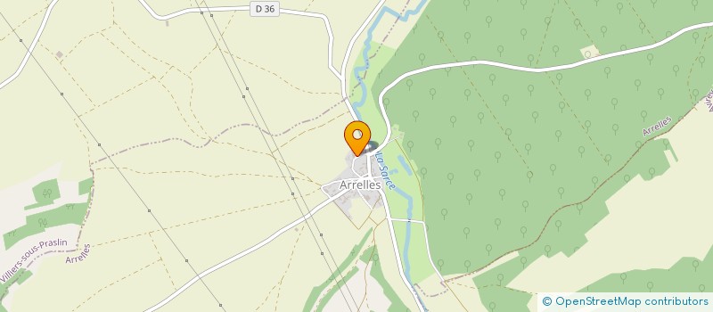 localisation de l'entreprise EARL MILLEY  ARRELLES