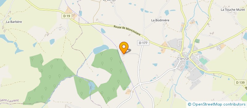 localisation de l'entreprise EARL MIMAUD à CHICHE
