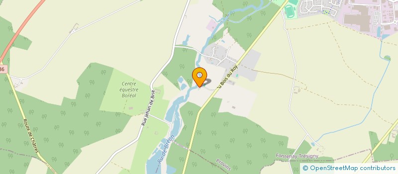 localisation de l'entreprise EARL MIRALOU  FONTENAY-TRESIGNY