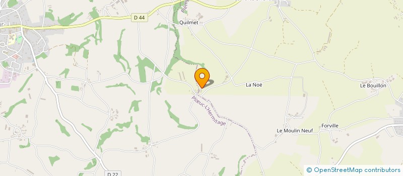 localisation de l'entreprise EARL MKD à PLOEUC-L'HERMITAGE
