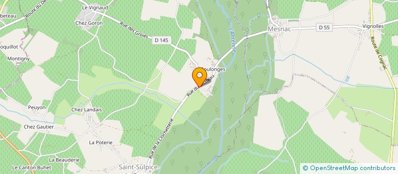localisation de l'entreprise EARL MOINDRON à VAL-DE-COGNAC