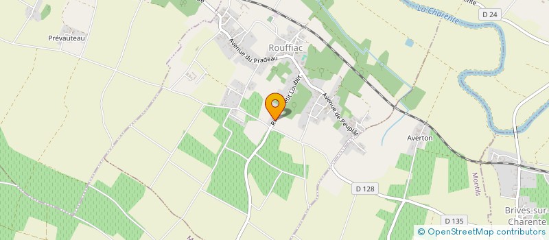localisation de l'entreprise EARL MONNEAU à ROUFFIAC