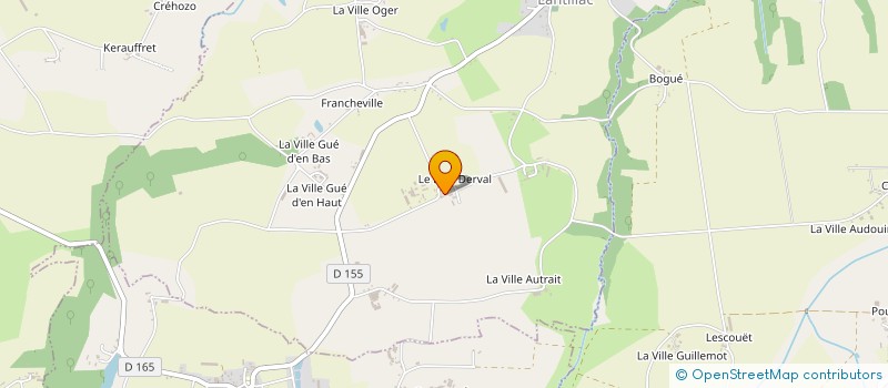 localisation de l'entreprise EARL MONNIER à LANTILLAC