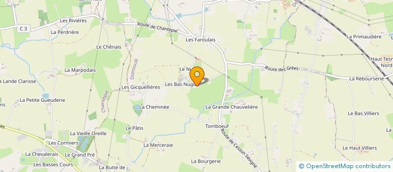 localisation de l'entreprise EARL MONNIER  DOMLOUP