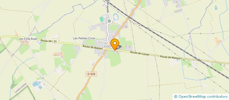 localisation de l'entreprise EARL MONSIGNY  LEDERZEELE