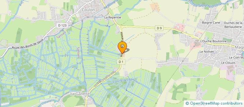 localisation de l'entreprise EARL MONTPLAISIR  MAGNE