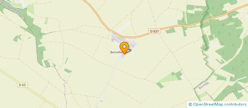 localisation de l'entreprise EARL MORCHOISNE BONVILLIERS à MORIGNY-CHAMPIGNY