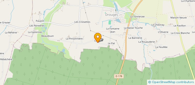 localisation de l'entreprise EARL MOREAU à RANNEE