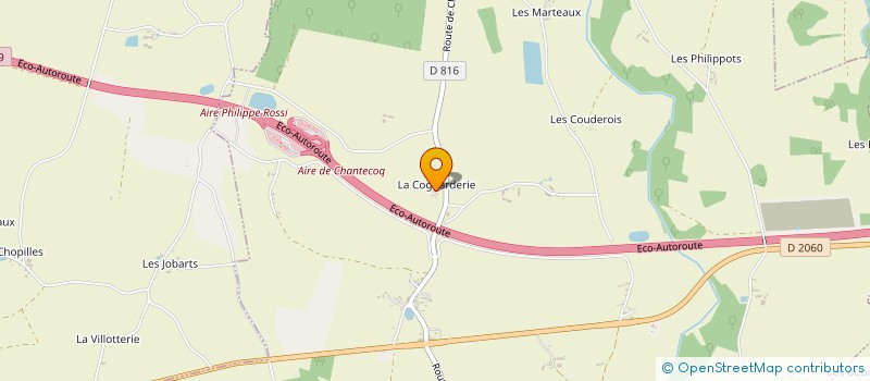localisation de l'entreprise EARL MOREAU LES REVERDIS à CHANTECOQ