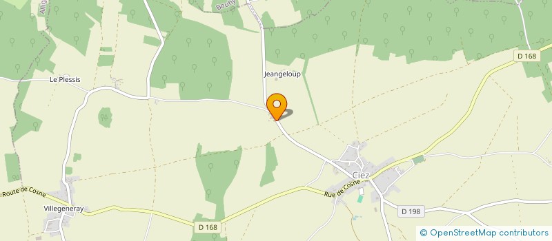 localisation de l'entreprise EARL MOREL à CIEZ