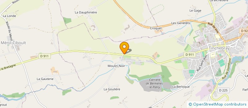localisation de l'entreprise EARL MOREL PH à TINCHEBRAY-BOCAGE