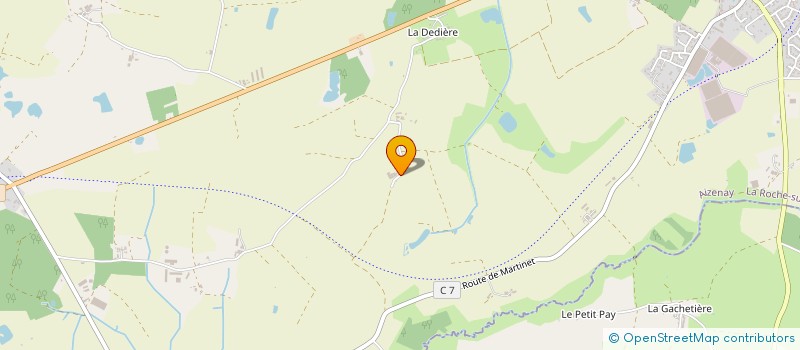 localisation de l'entreprise EARL MORILLEAU LA DOUAUDIERE à AIZENAY