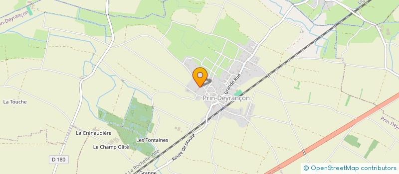 localisation de l'entreprise EARL MORIN  PRIN-DEYRANCON