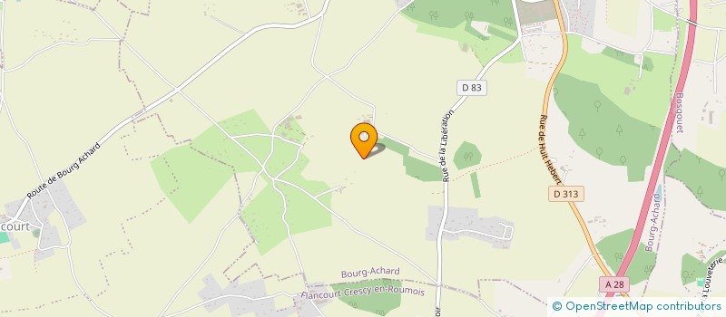 localisation de l'entreprise EARL MORIN  BOURG-ACHARD