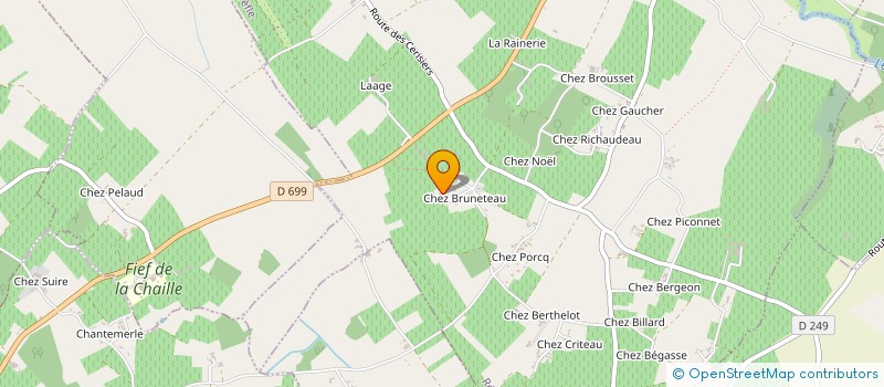 localisation de l'entreprise EARL MORINIERE à REAUX SUR TREFLE