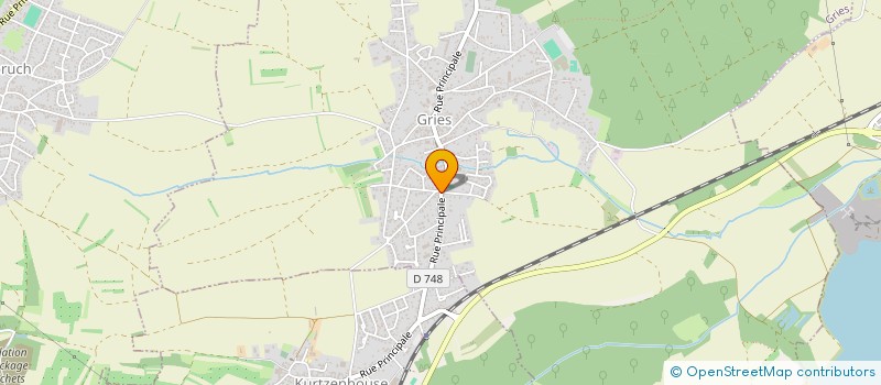 localisation de l'entreprise EARL MOSER MARC  KURTZENHOUSE