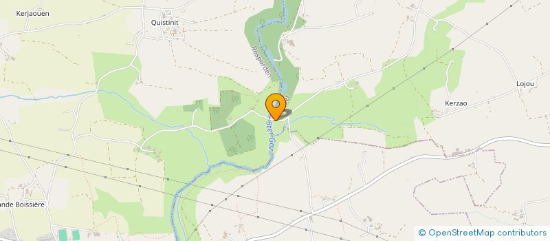 localisation de l'entreprise EARL MOULIN DE KERRY  SCAER