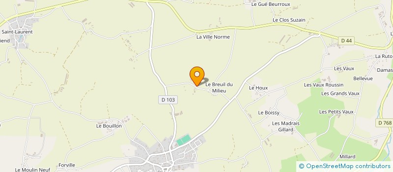 localisation de l'entreprise EARL MOY à GAUSSON
