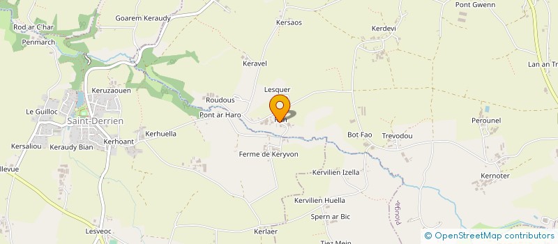 localisation de l'entreprise EARL MOYSAN à PLOUGAR